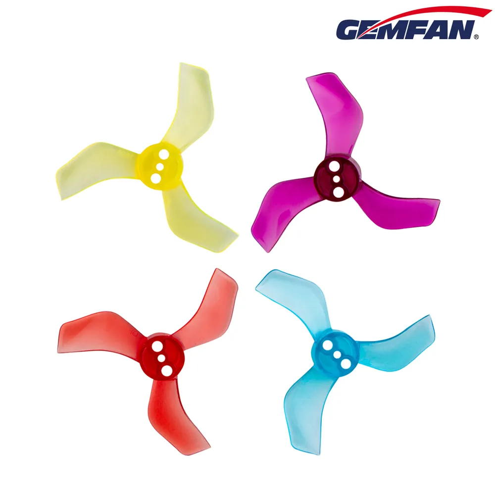 10677 1 propellers gemfan 1635 3 40mm pc durable 1 5mm clear blue 4ccw 4cw
