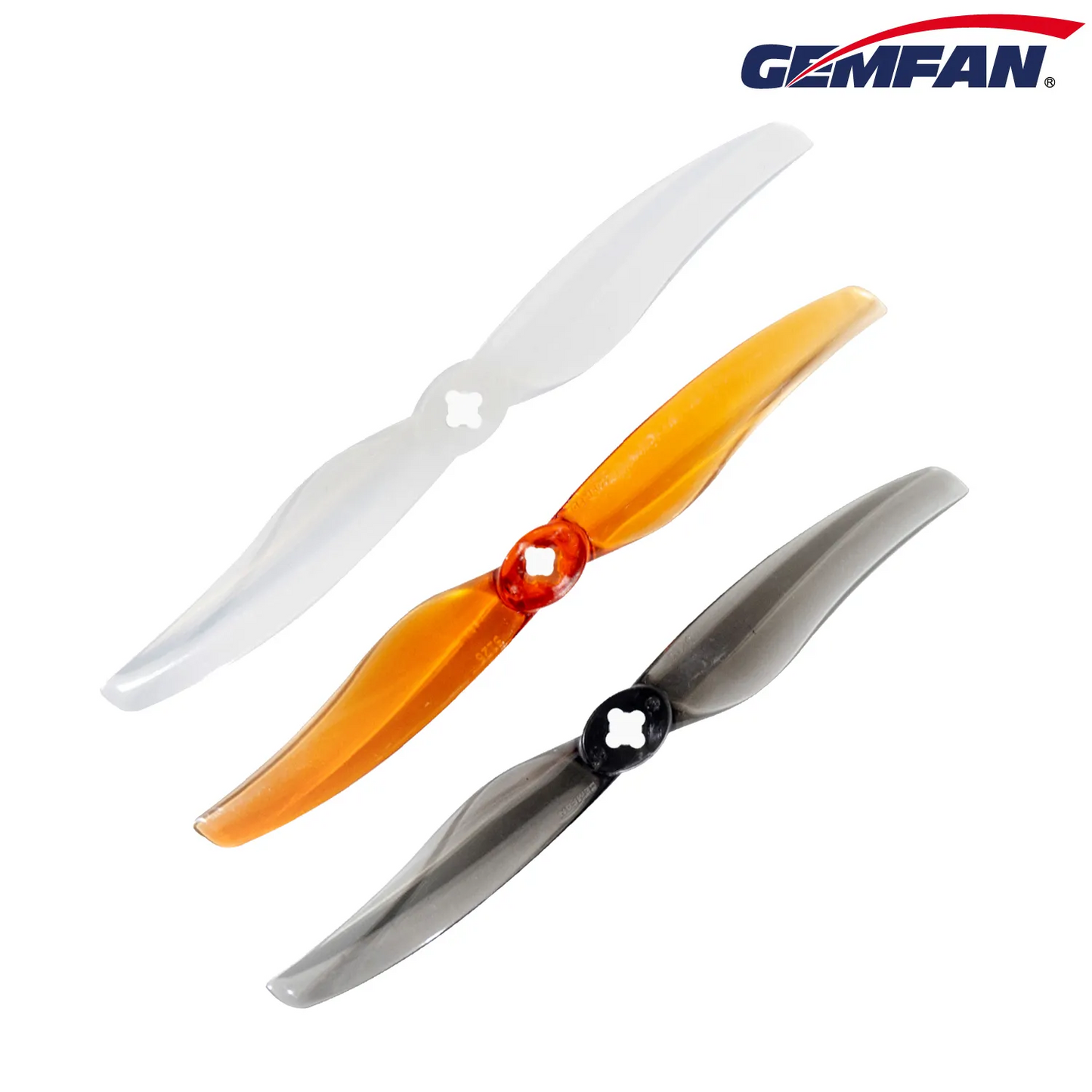 11007 3 propellers gemfan long range 5126 2 pc durable t mount 1 5mm milk white 2ccw 2cw