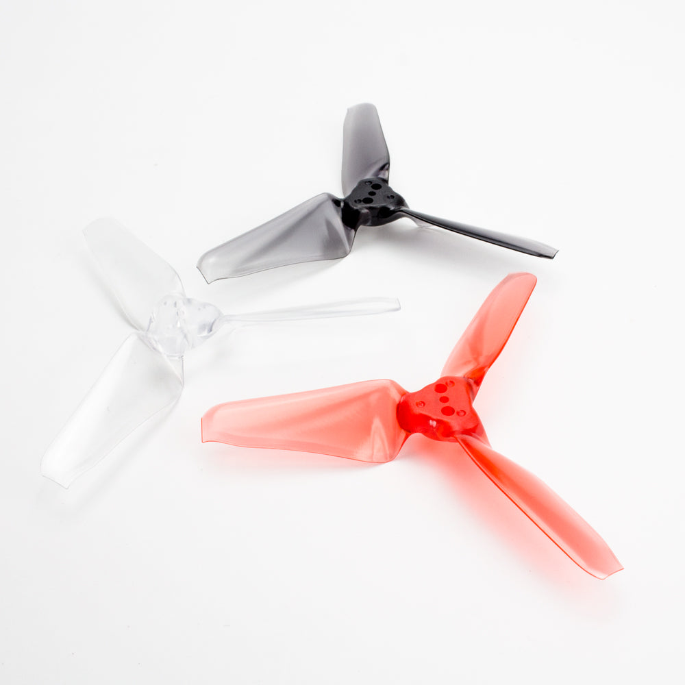 12186 3 propellers emax avan mini 3 inch clear red
