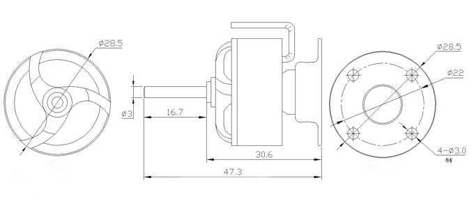 12465 1 motor emax cf2822