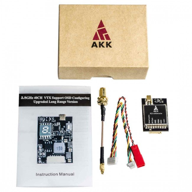 16134 5 vtx akk x2 ultimate 5 8g 1 2w