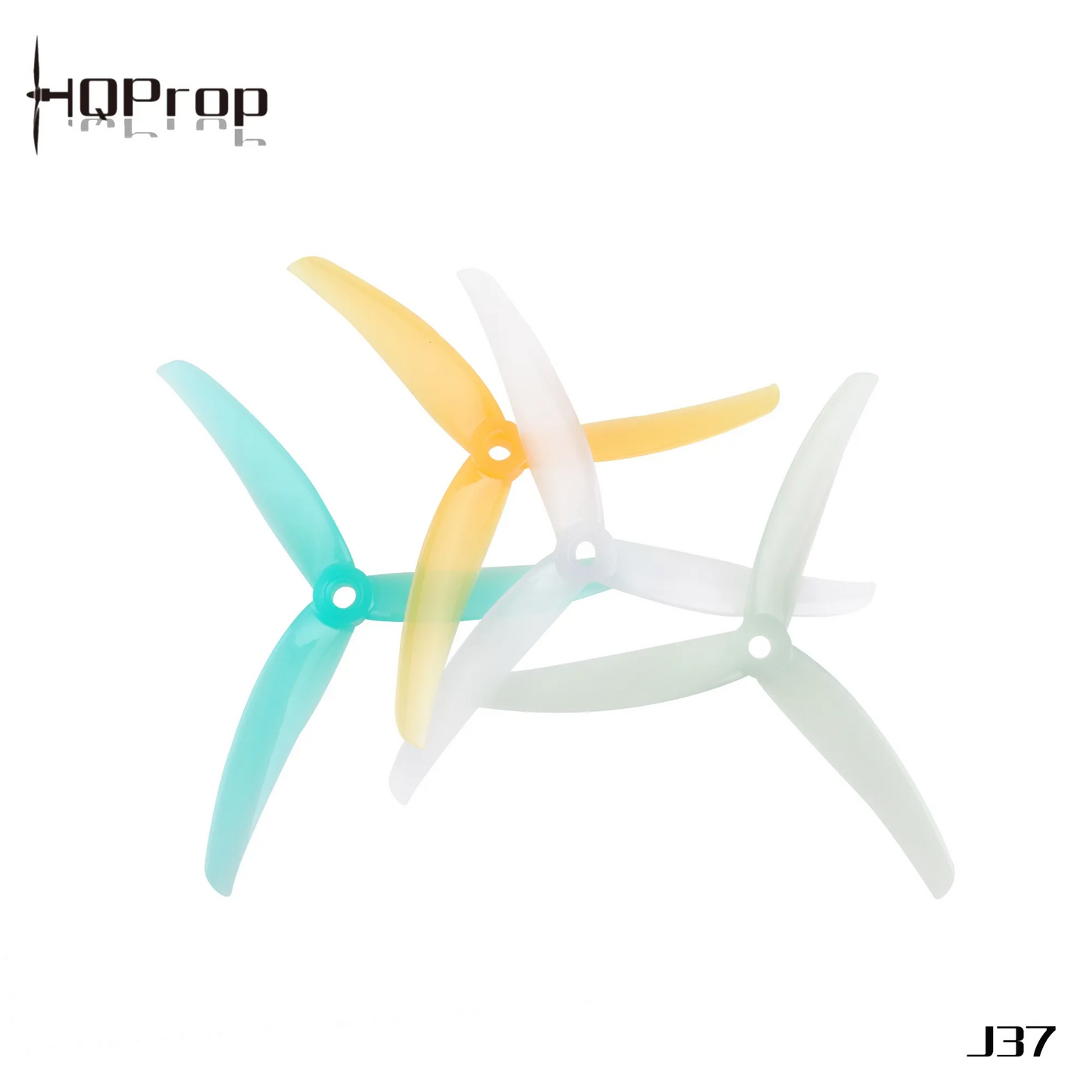 Propellers HQProp Juicy J37 3-Blade 4.9" Green (2CCW+2CW)