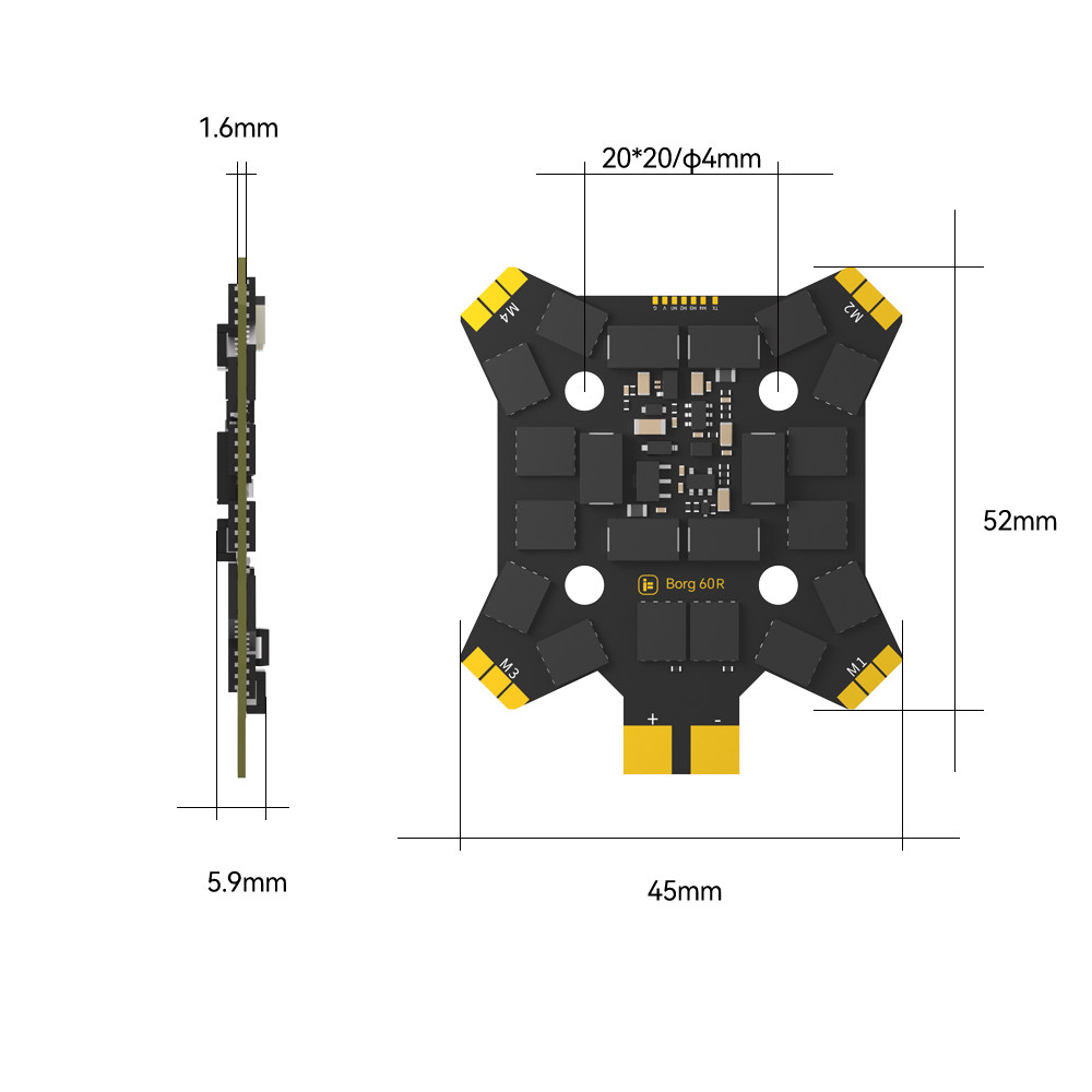 ESC iFlight Borg 60R