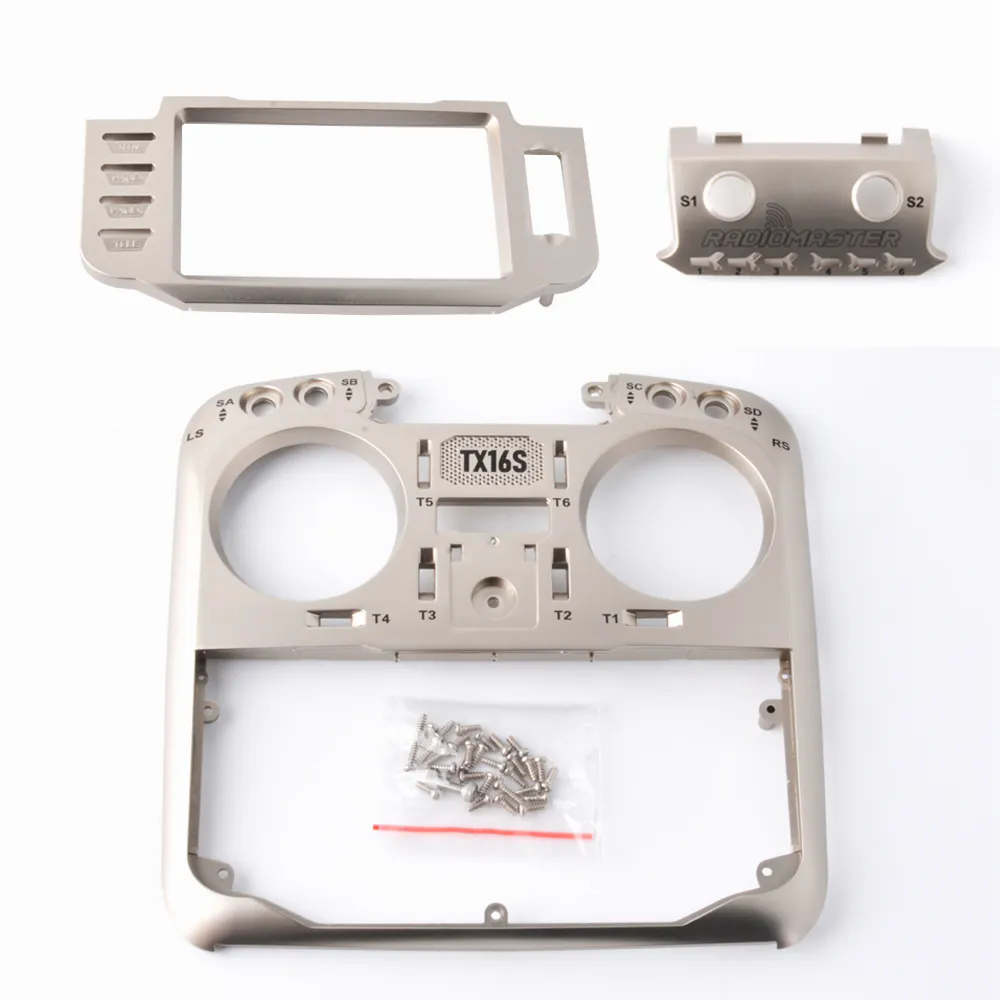 8169 1 faceplate set radiomaster tx16s gold