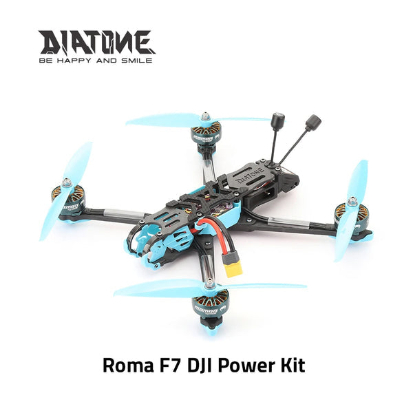 10032 5 fpv drone diatone roma f7 6s power kit frsky rxsr