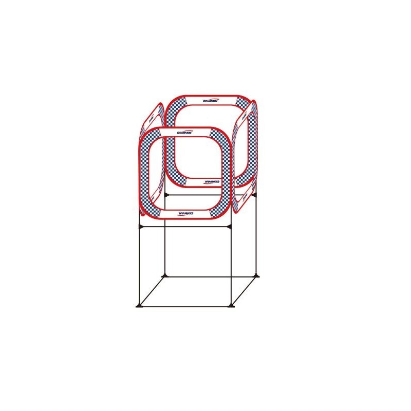 10458 cube race gate gemfan 80cm base tools
