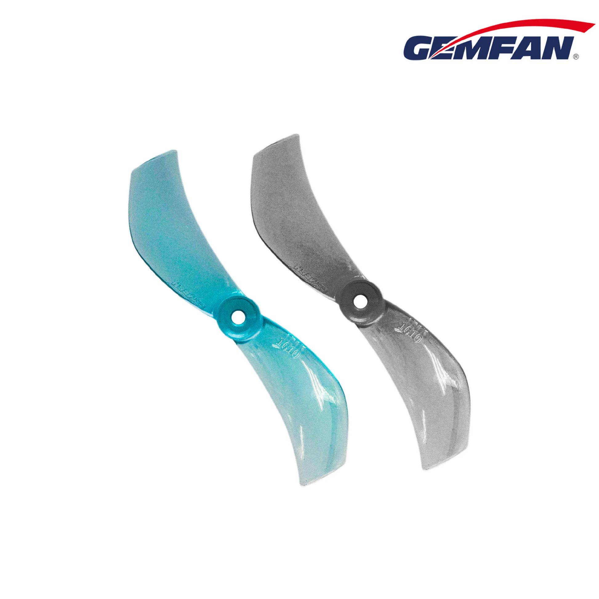 10602 3 propellers gemfan 1610 2 40mm pc durable 1 5mm clear blue 4ccw 4cw