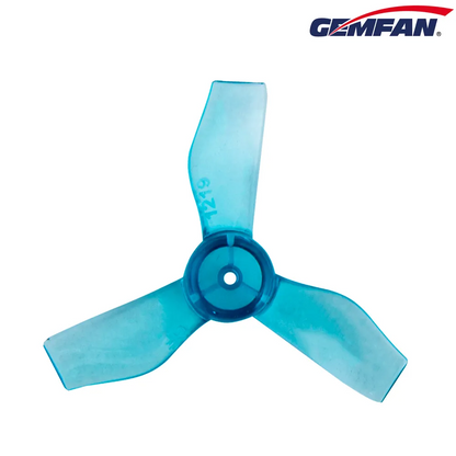 10629 2 propellers gemfan 1219 3 31mm pc durable 1mm clear blue 4ccw 4cw