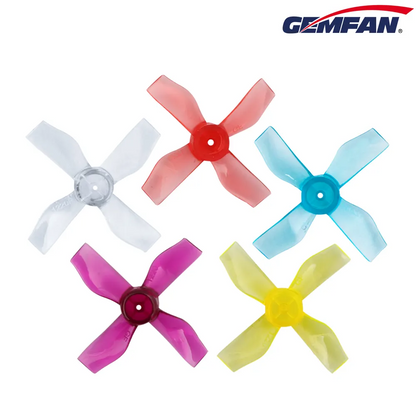10656 5 propellers gemfan 1220 4 31mm pc durable 1mm clear blue 4ccw 4cw