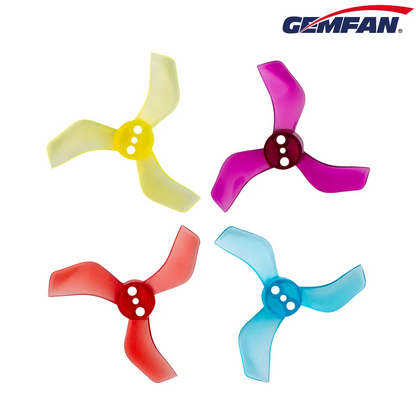 10683 1 propellers gemfan 1635 3 40mm pc durable 1 5mm clear yellow 4ccw 4cw