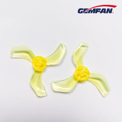 10692 1 propellers gemfan 1635 3 40mm pc durable 1mm clear yellow 4ccw 4cw