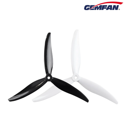 10869 3 propellers gemfan hurricane 7035 3 durable pc white 2ccw 2cw