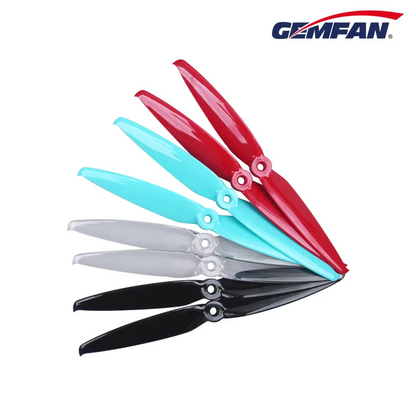 10899 3 propellers gemfan flash 7042 2 pc durable blue 2ccw 2cw