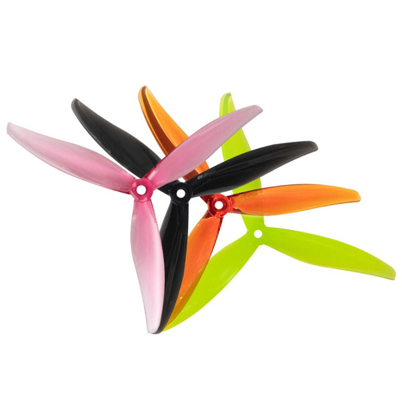 10905 5 propellers gemfan hurricane 7043 3 pc durable neon yellow 2ccw 2cw