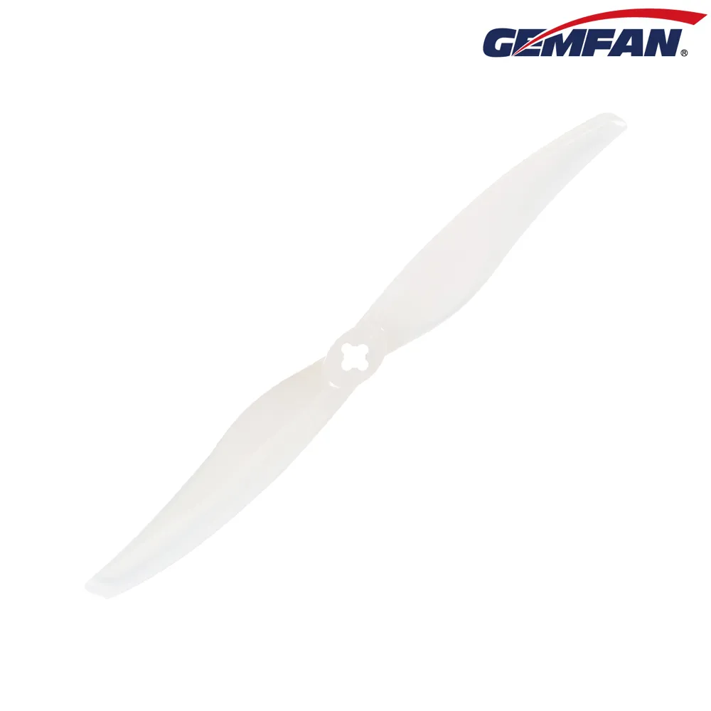 10923 2 propellers gemfan long range 6026 2 pc durable 1 5mm m5 adapter white 2ccw 2cw