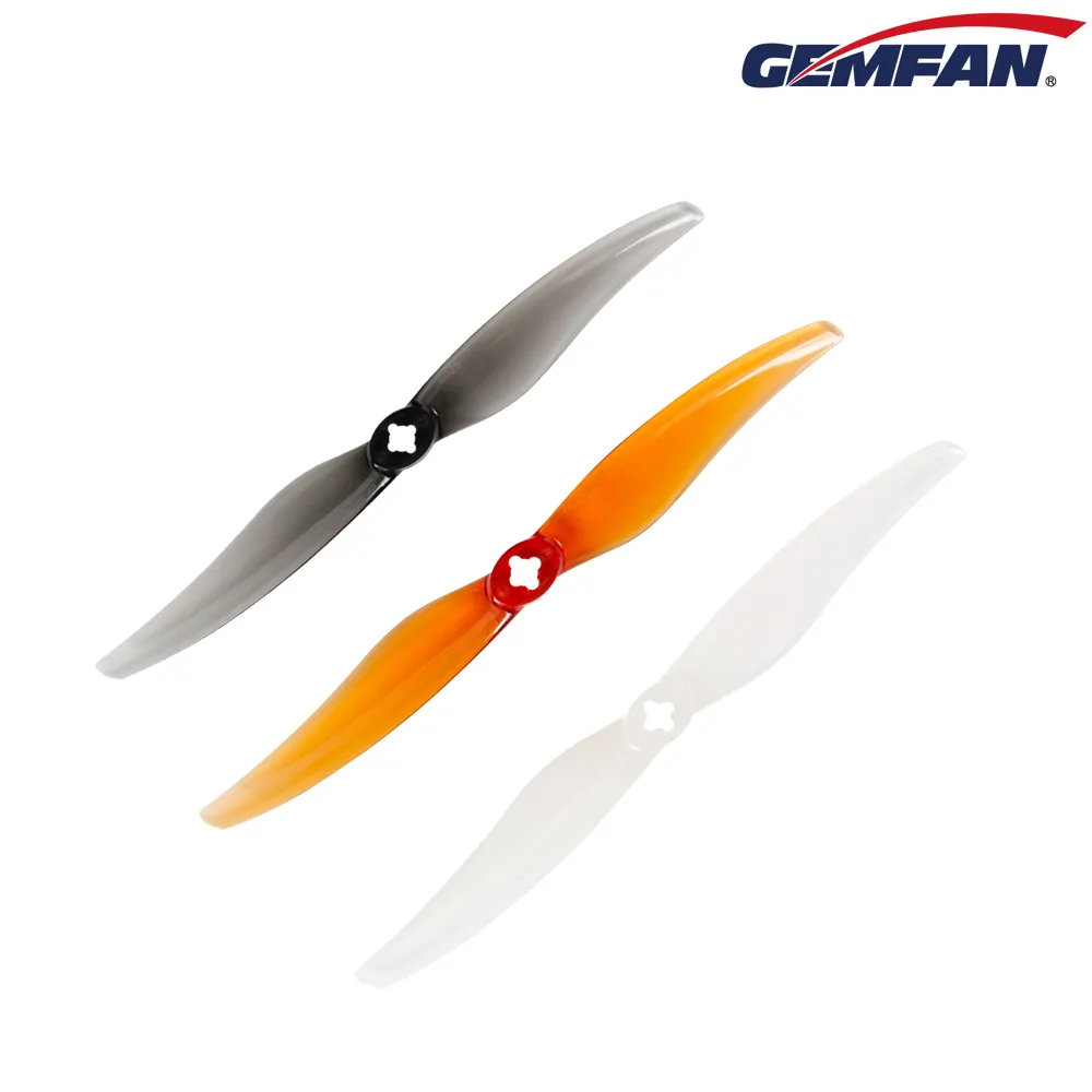 10932 3 propellers gemfan long range 6026 2 pc durable 2mm m5 adapter white 2ccw 2cw