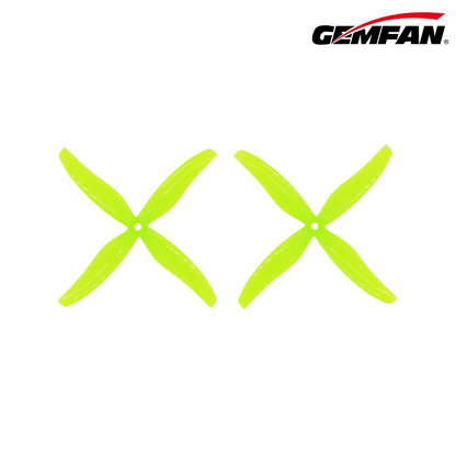 10953 6 propellers gemfan hurricane 6038 4 yellow 2ccw 2cw