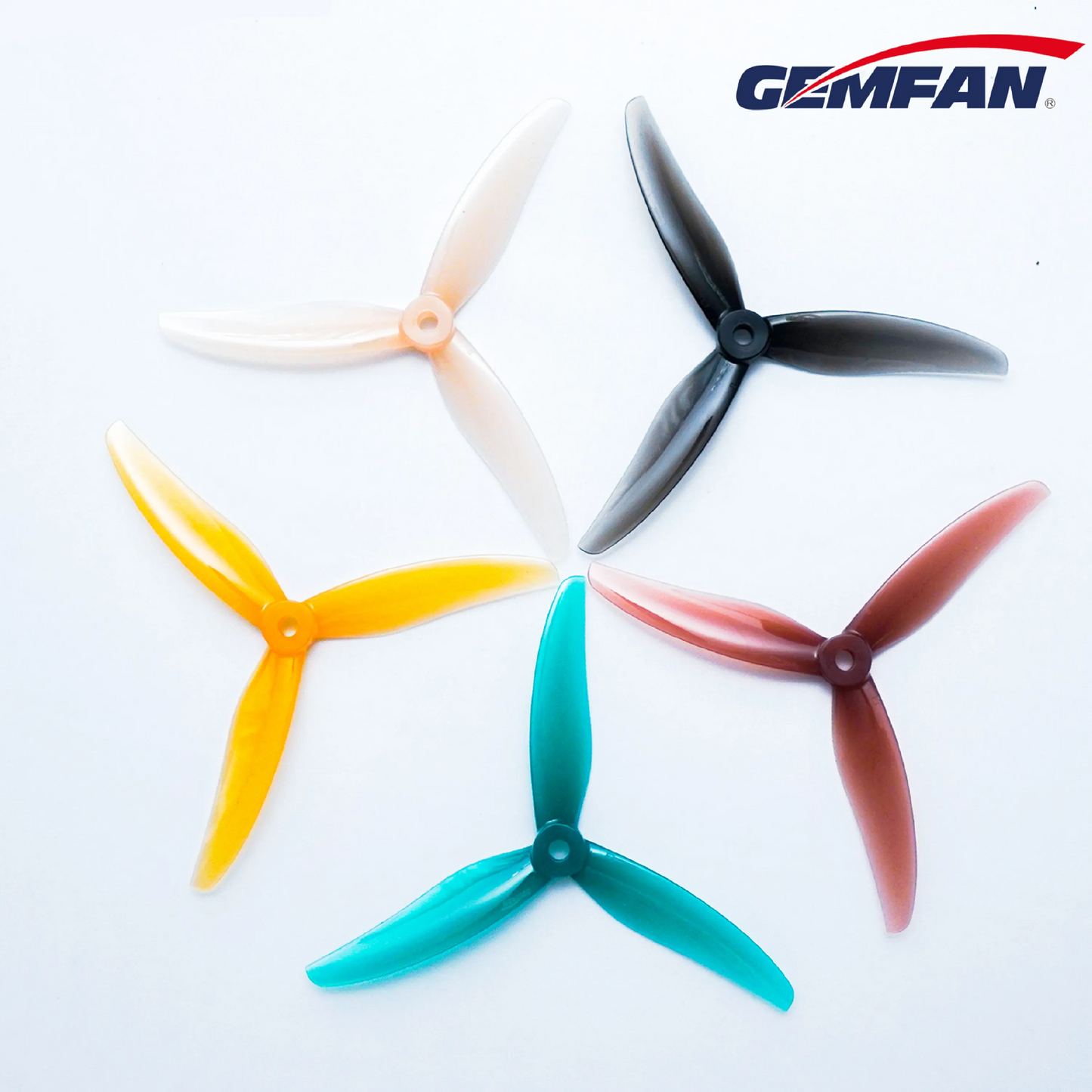 11058 3 propellers gemfan freestyle3s pc durable 5 1x3x3 lichi red 2ccw 2cw