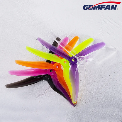 11082 3 propellers gemfan freestyle hurricane 51433 3 pc durable yellow 2ccw 2cw