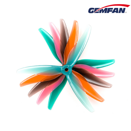 11151 1 propellers gemfan hurricane mck 51466 3 v2 pc durable pink 2ccw 2cw