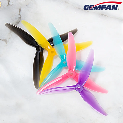 11178 3 propellers gemfan hurricane 51477 3 pc durable clear black 2ccw 2cw