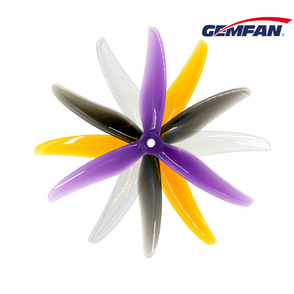 11277 3 propellers gemfan hurricane racing 5236 3 pc durable orange 2ccw 2cw