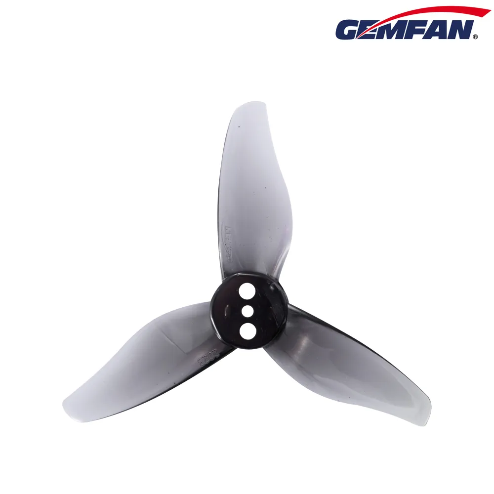 11424 2 propellers gemfan hurricane 2023 3 pc durable 1mm clear gray 4ccw 4cw
