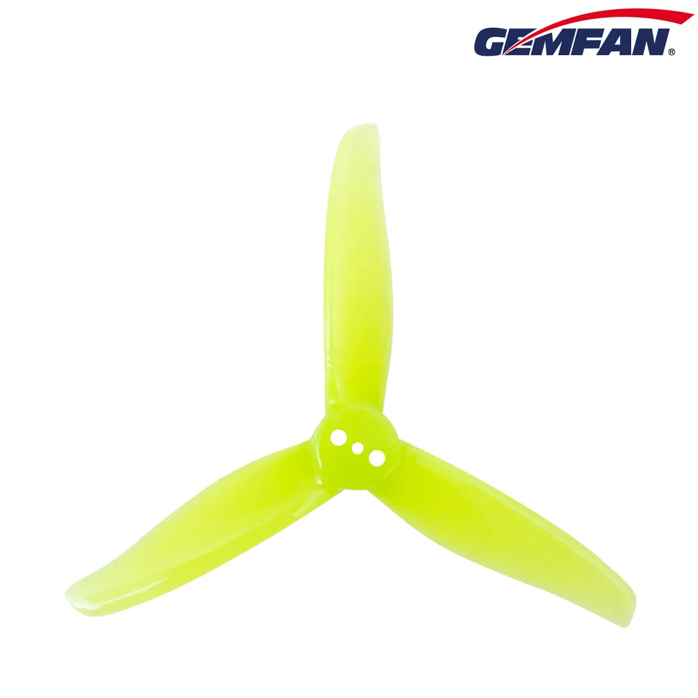 11544 2 propellers gemfan hurricane 3016 3 pc durable 1 5mm yellow 2ccw 2cw