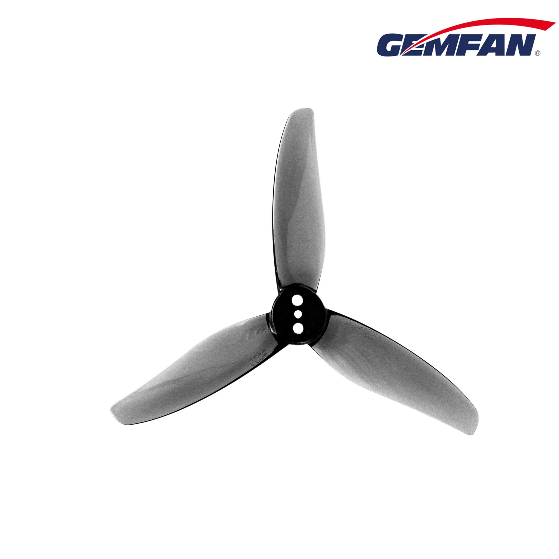 11574 3 propellers gemfan hurricane 3020 3 pc durable 2mm clear gray 2ccw 2cw
