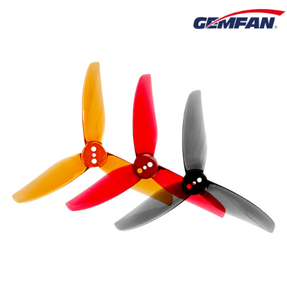 11574 4 propellers gemfan hurricane 3020 3 pc durable 2mm clear gray 2ccw 2cw