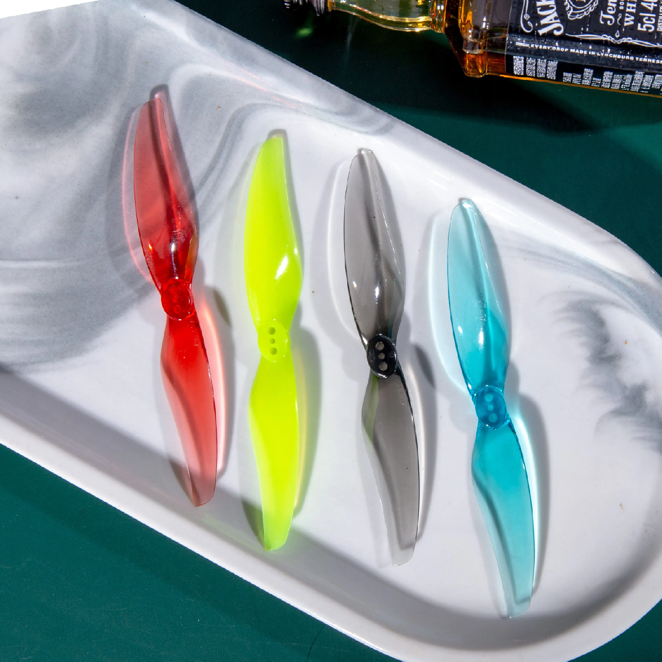 11655 3 propellers gemfan long range 4024 2 pc durable 1 5mm clear blue 4ccw 4cw