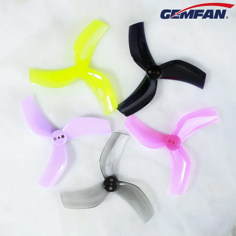 11811 3 propellers gemfan ducted d63 3 2 5inch pc t mount 1 5mm yellow 4ccw 4cw