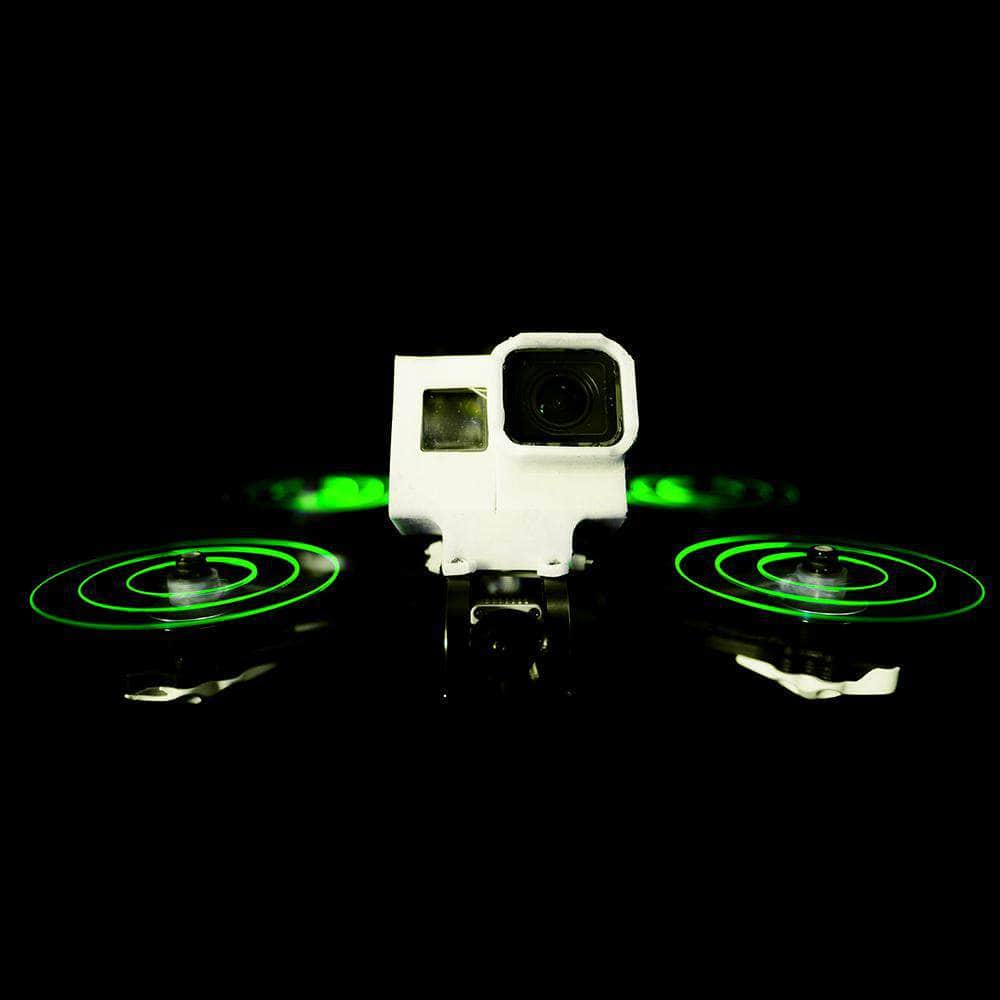 11928 2 propellers gemfan 51433l starlight led props green
