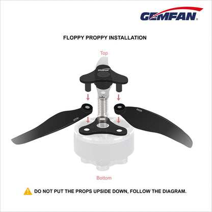 12027 1 propellers gemfan f6030 3 floppy proppy blue 2ccw 2cw