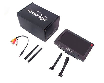 12045 5 monitor hawkeye 7 inch sharp vision 2 no dvr hdmi