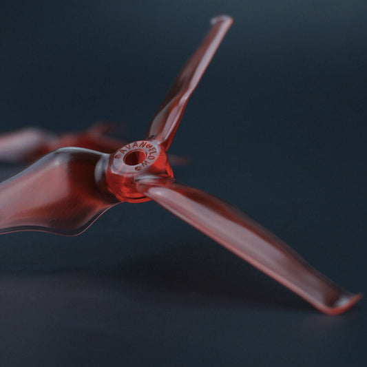 12219 2 propellers emax avan flow 5 4 3 3 clear red