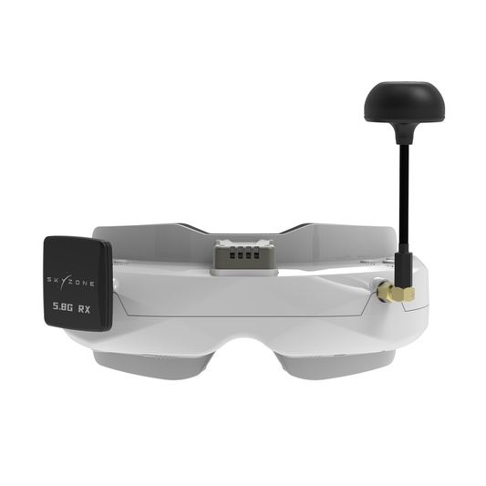 12318 goggles skyzone sky02o white
