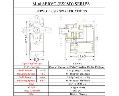 12594 9 servo emax es08d ii