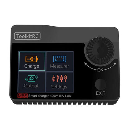 12822 2 charger toolkitrc m8s black