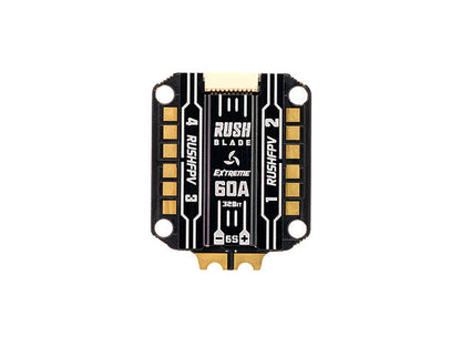 12940 esc rushfpv rush extreme 60a 3 6s blheli 32 30x30 4 in1