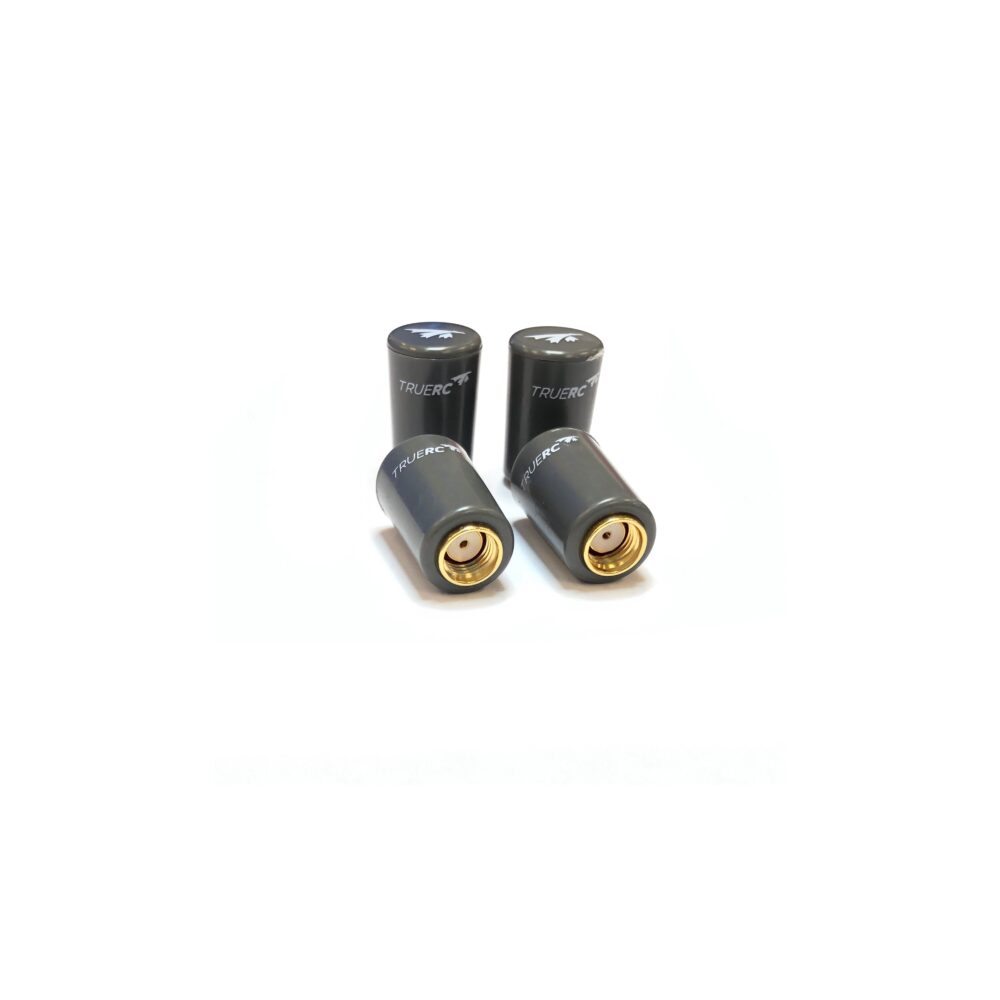 13081 antenna truerc stubby singularity rp sma lhcp grey 4 pack