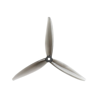 13399 5 propellers foxeer new cyclone t7057 3 blade crystal black