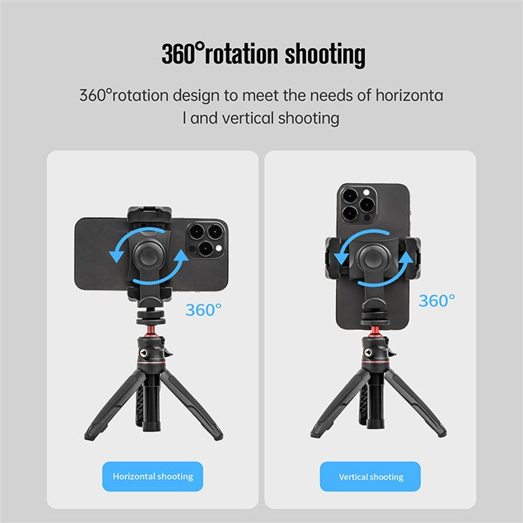 13441 2 mobile phone holder startrc multifunctional vertical and horizontal rotating