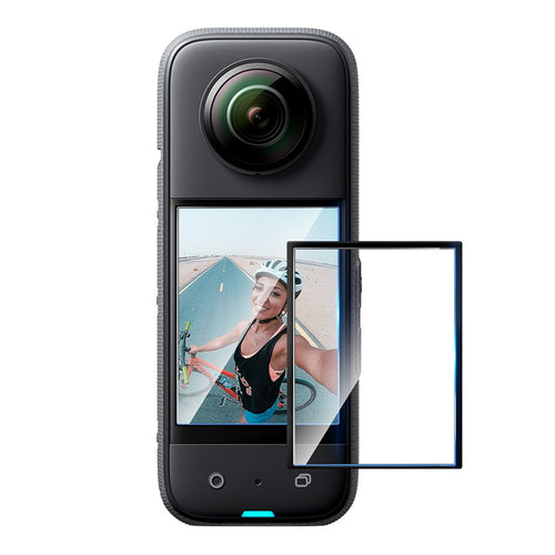 Apsauginė stiklo plėvelė, skirta „Insta360 X3“ (2 vnt. pakuotėje)
