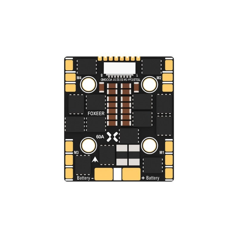 13854 esc foxeer reaper f4 slim mini 128k 60a bl32 4in1 9 40v