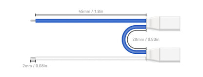 14175 3 cable betafpv 2s whoop pigtail bt2 0 5pcs v2