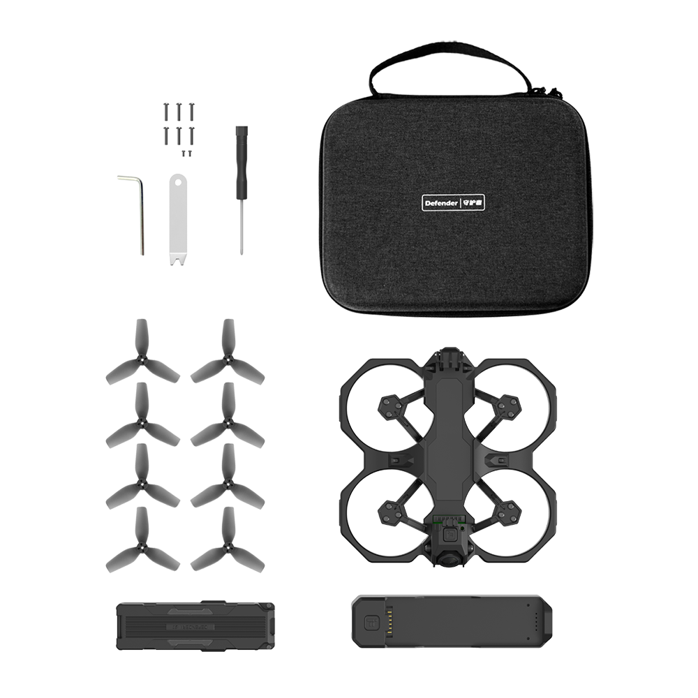 14625 19 fpv drone iflight defender 20 hd 3s bnf tbs