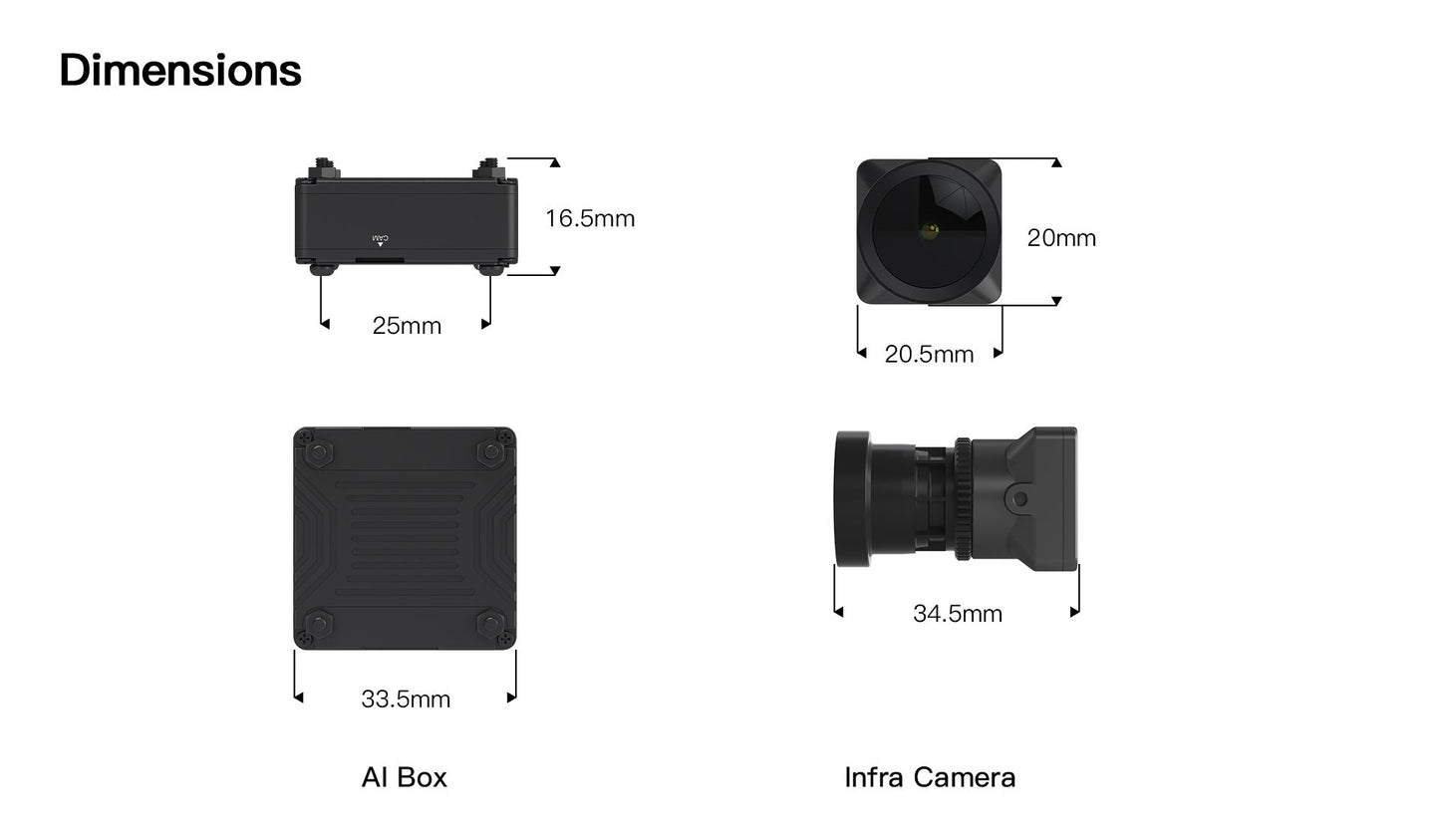 14985 10 fpv camera caddxfpv infra camera