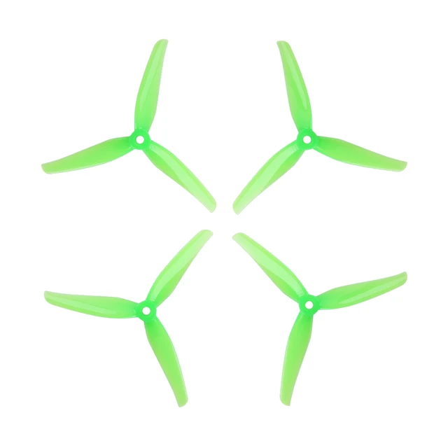 15540 3 propellers iflight nazgul f5 tri blades 2cw 2ccw green