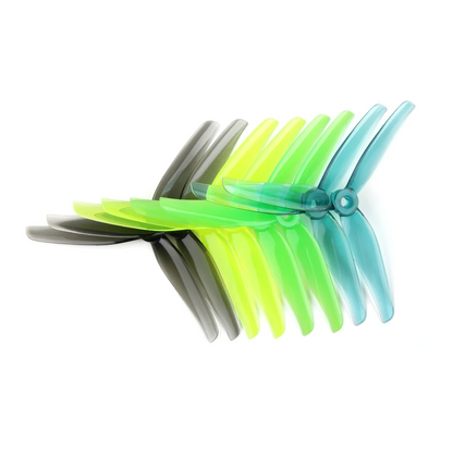 15543 4 propellers iflight nazgul f5 tri blades 2cw 2ccw yellow